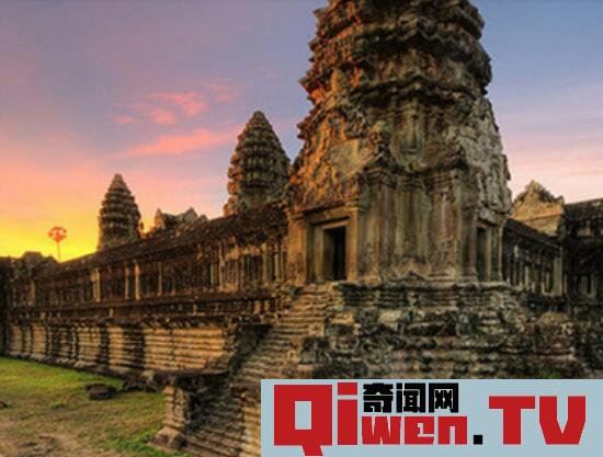 柬埔寨密林中的吴哥窟 世界上最大的庙宇 千年辉煌 奇观
